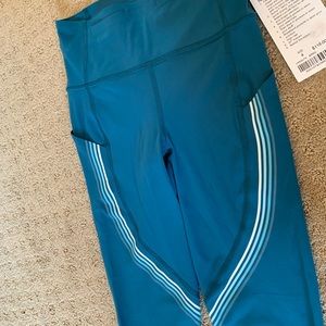 NWT lulu lemon Speed limit crop 23”